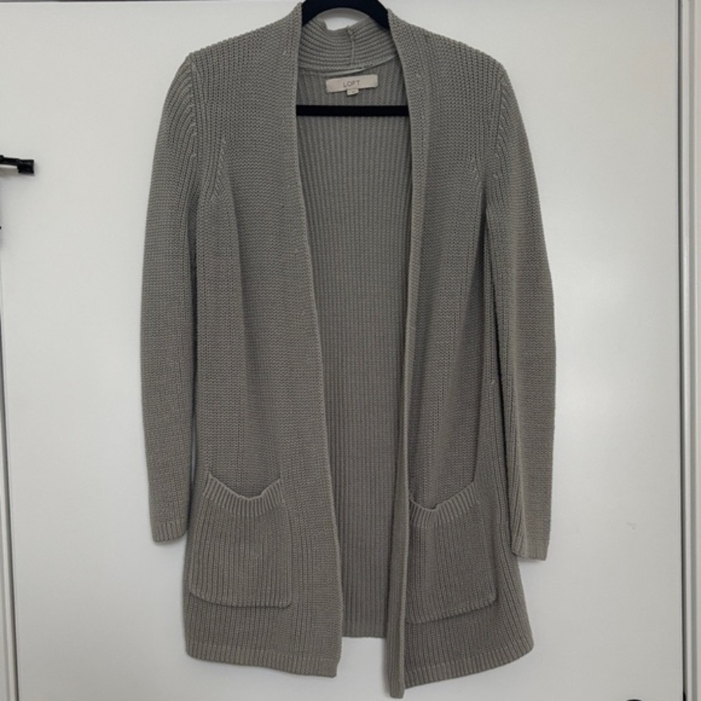 LOFT Knit Cardigan Sweater
